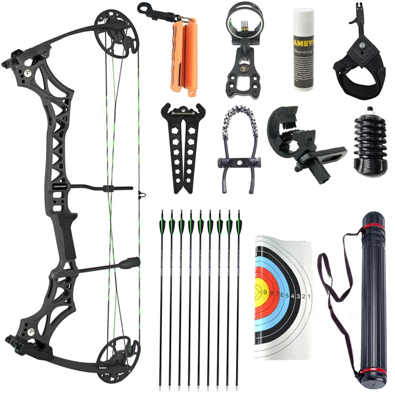 

Wholesale Archery Compound Bow Set 30-70lbs Outdoor Hunting Compound Bow Archery Bow&Arrow Shooting