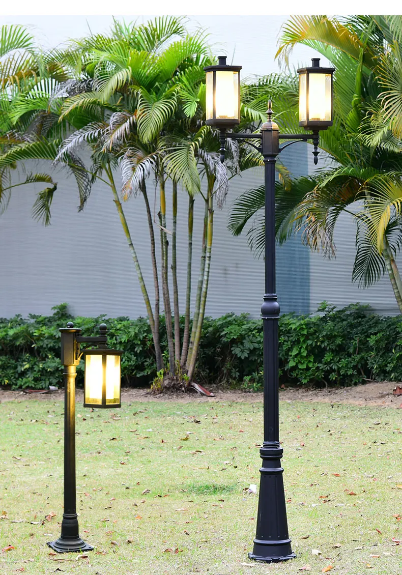 Lawn lamp outdoor stainless steel straw square led cell lamp led outdoor garden light