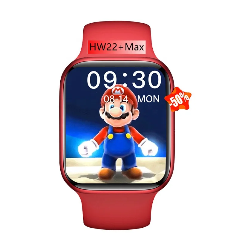 

Explosion Smartwatch HW22+Max THERMOMETER Blood oxygen monitor Wireless charging HW22+Max Smart watch