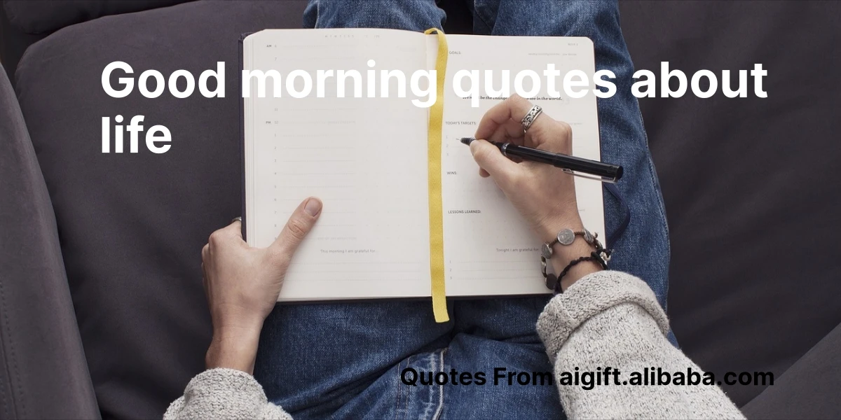 good morning quotes about life