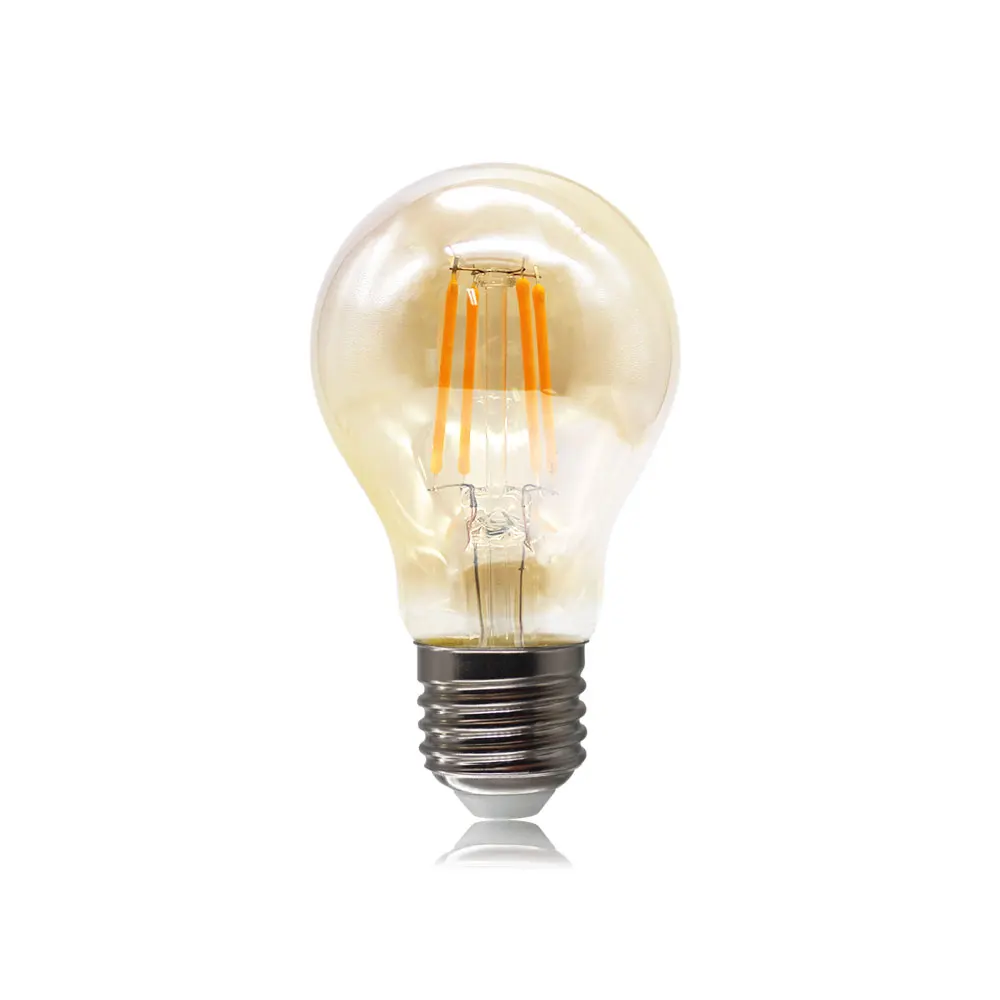 Hot sale dimmable A19 filament led bulb with E26 E27 B22 base