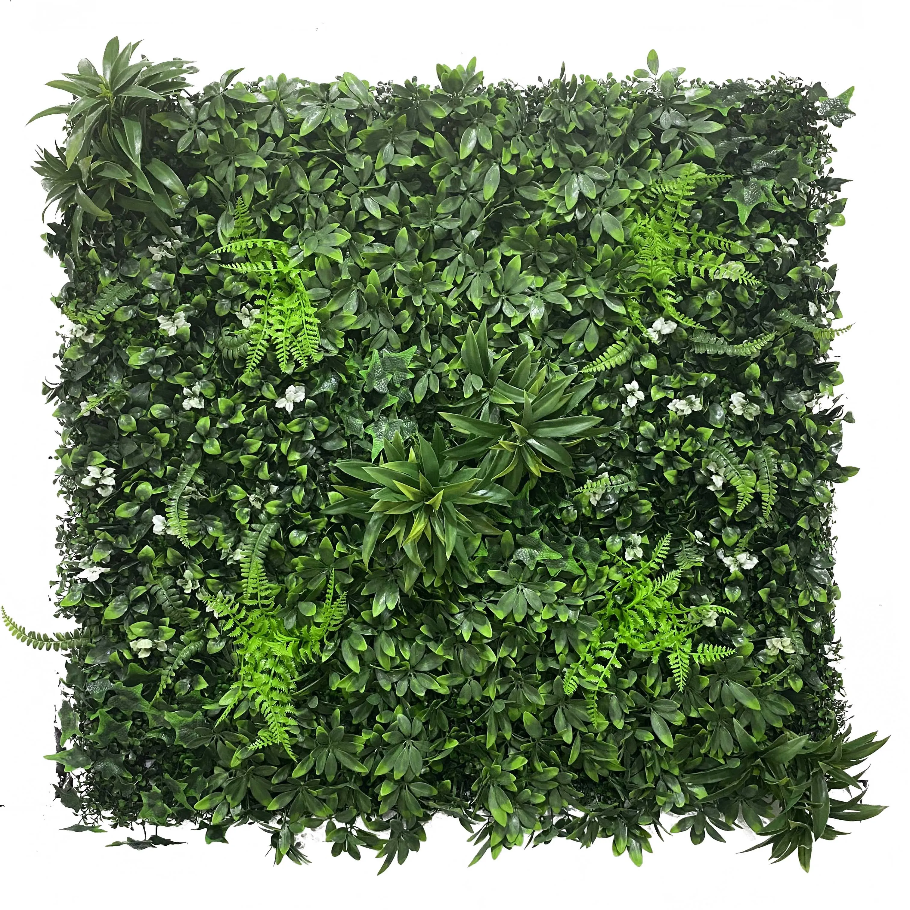 

2021 Latest Design artificial vertical plant panel trellis grass wall for home garden decor, Green and customized color