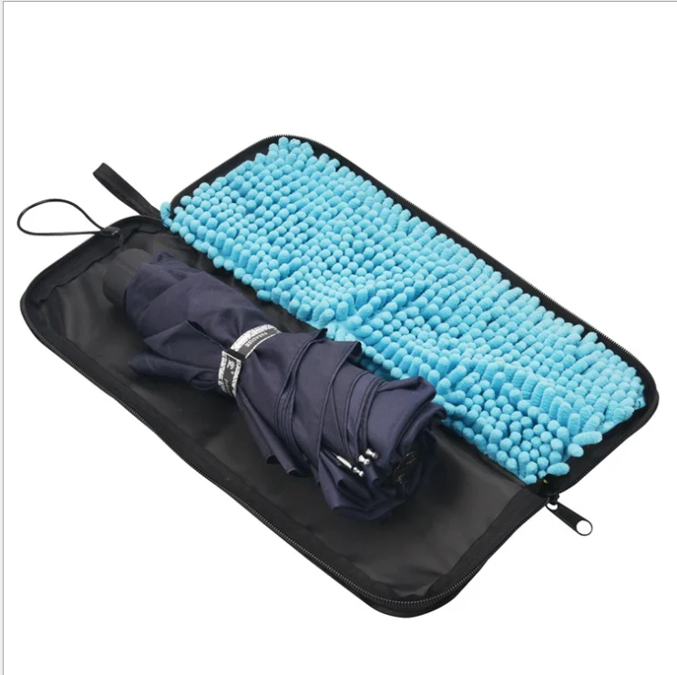

Microfiber Umbrella Cover Chenille Waterproof Umbrella Case Portable Mini Storage Umbrella Bag for Car Home Storage Bag