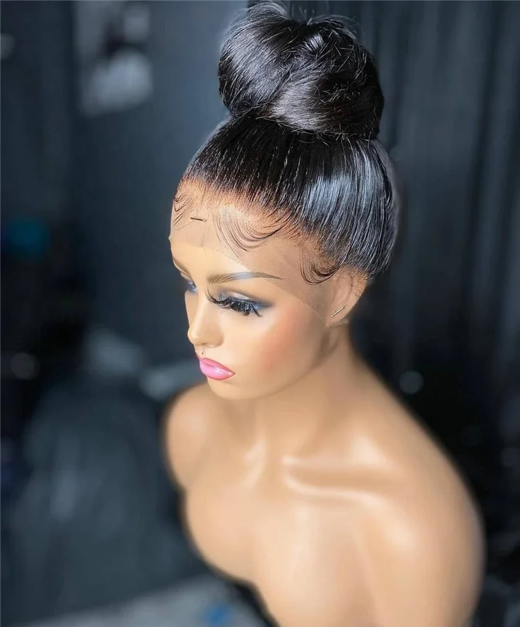 

Transparent Human Hair and Wigs Vendor Pre Plucked Hd Lace Wig Virgin Brazilian Hair Hd Lace Frontal Wholesale Hd Full Lace Wigs, #1b natural black, hd full lace human hair wigs