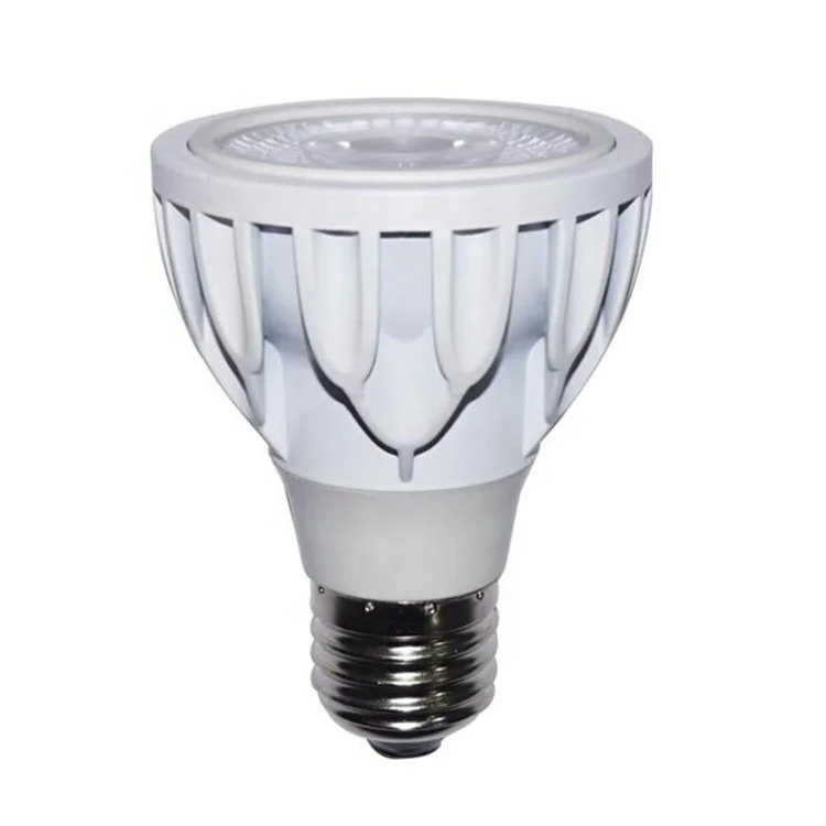 7W LED lamp housing COB 24 degree black and white E27 GU10 MR16 aluminum PAR 20 led lighting