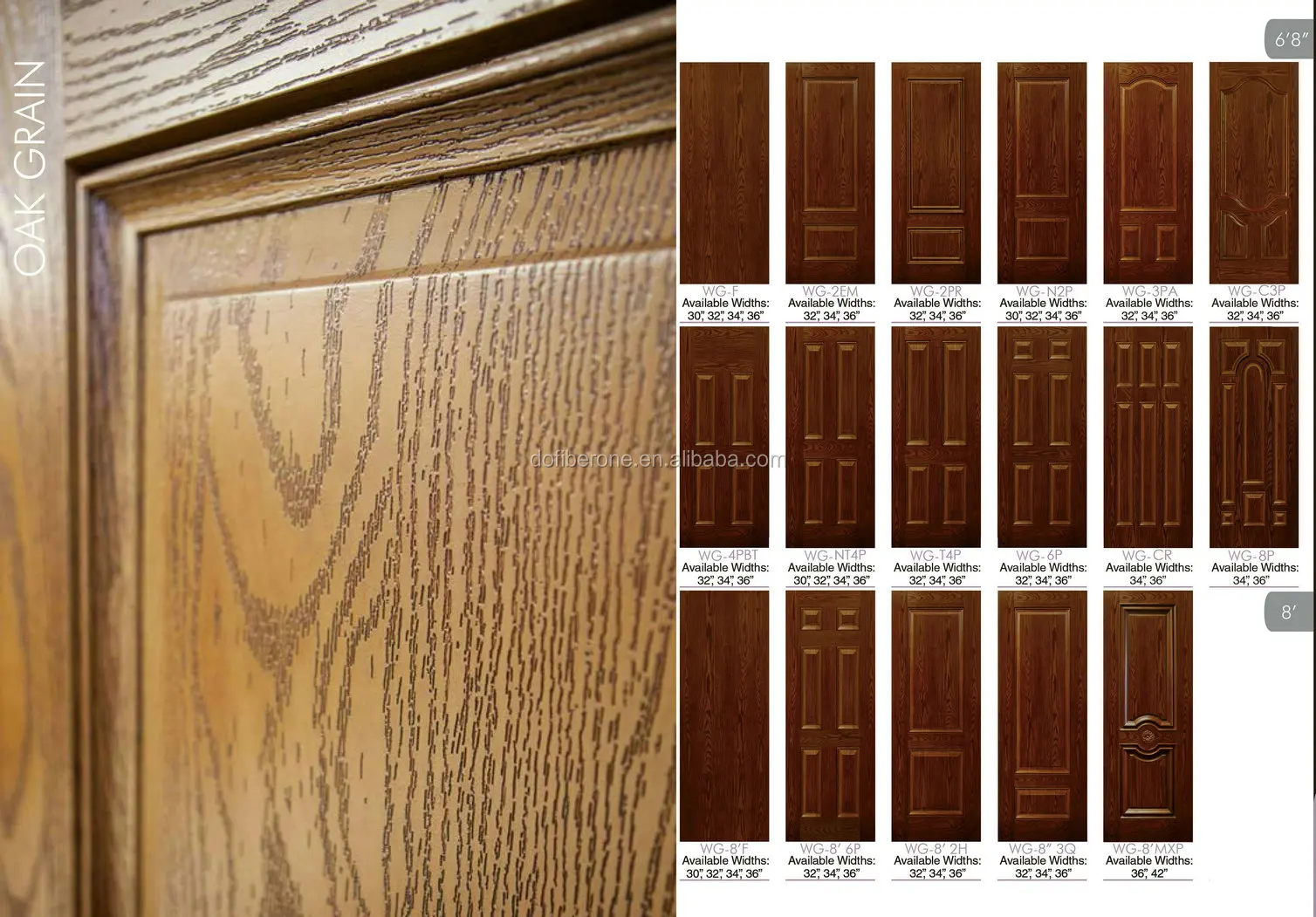 Us Uk Standard Fiberglass Frp Grp Composites Door Slab Buy Composite