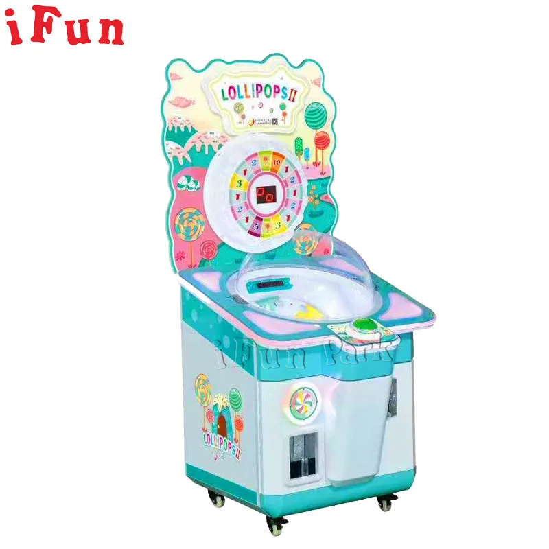 

Most Popular Among Children Candy Vending Game Machine Redemption Lollipop Arcade Machine for Indoor Game Center