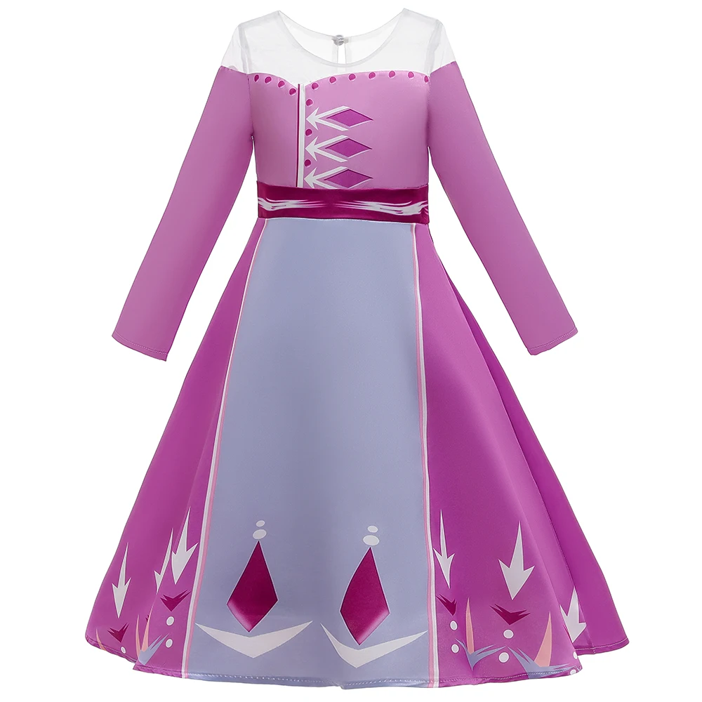 

Wholesale Frozen2 Party Performance Dress Elsa Anna Costume Dresses BX1668, Pink