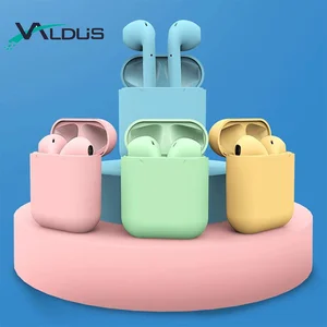 Valdus original factory price hotsale hand free touch mini bluetooth 5.0 i12 tws 2019