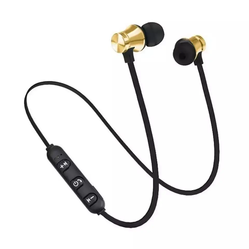 

Xt11 V4.2 Earphone Sport gaming Wireless Neckband Headset Headphone With Mic Stereo Music for mobile phones, Black/silver/gold/blue