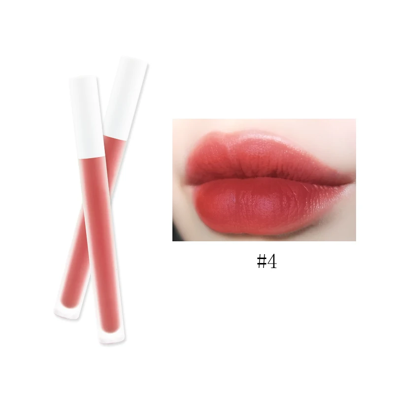 

Nude Matte Lipgloss Velvet Long Lasting Lipstick Liquid Customize Your Logo Make Private Label Matte Lip Tint