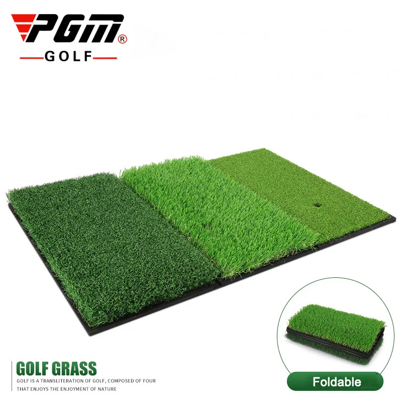 

PGM foldable 3 in 1 golf hitting mat with base