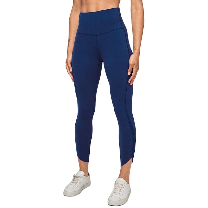 

Ladies High Waist Compact Fitness Yoga Sport Pants Elastic Wicking Leggings