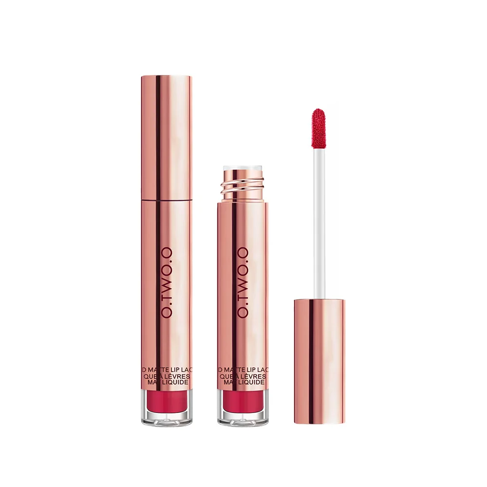 

O.TWO.O Cosmetics Matte Lipstick Custom Vegan Liquid Lipstick, 12 colors
