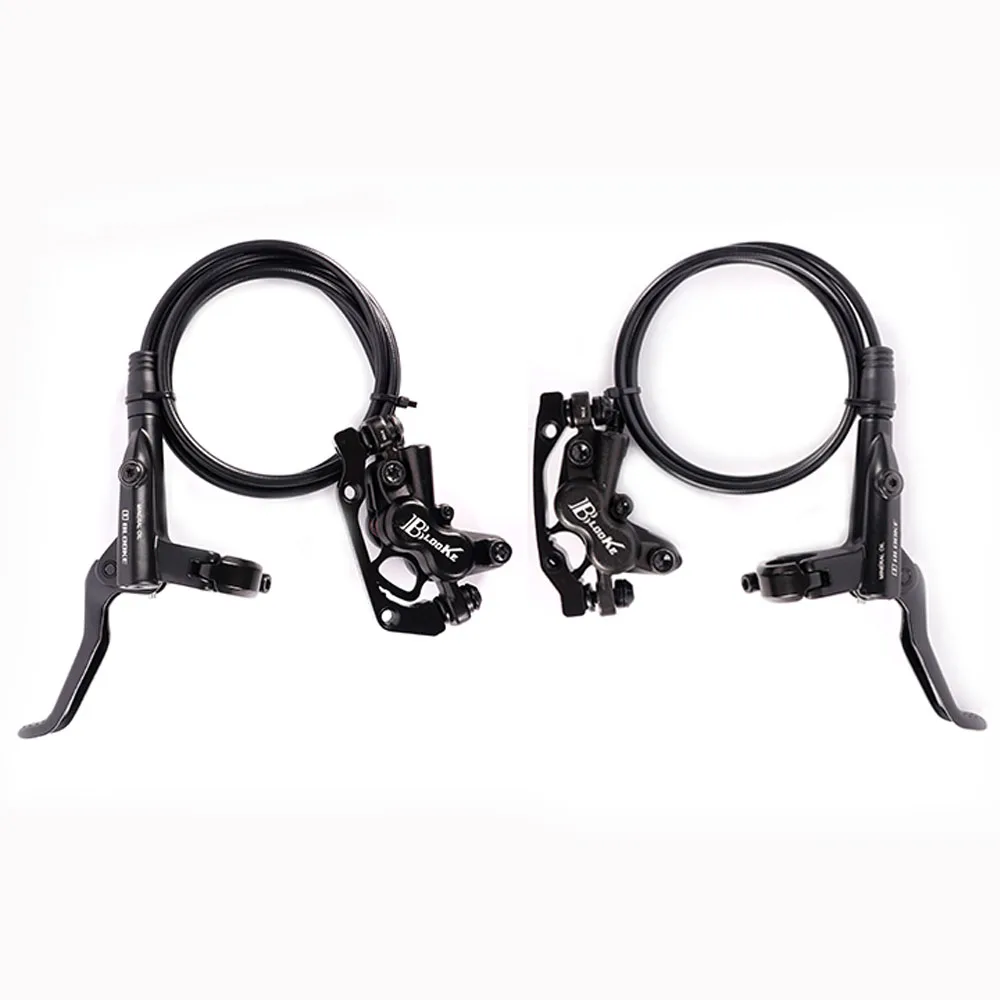 

BLOOKE Wholesale High Quality 4 Piston Hydraulic Disc Brake Integrated Oil Cylinder MTB Bicycle Hydraulic Brake, Black