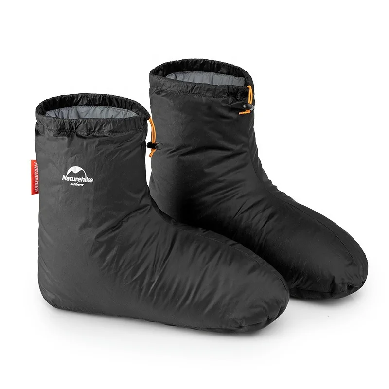 

Naturehike Winter Warm Soft Cozy Packable Goose Down Boot Socks Slippers Footwear for Outdoor Camping