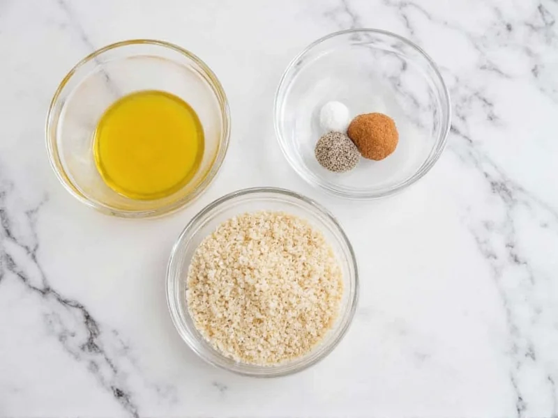 Homemade cleaning ingredients in glass containers