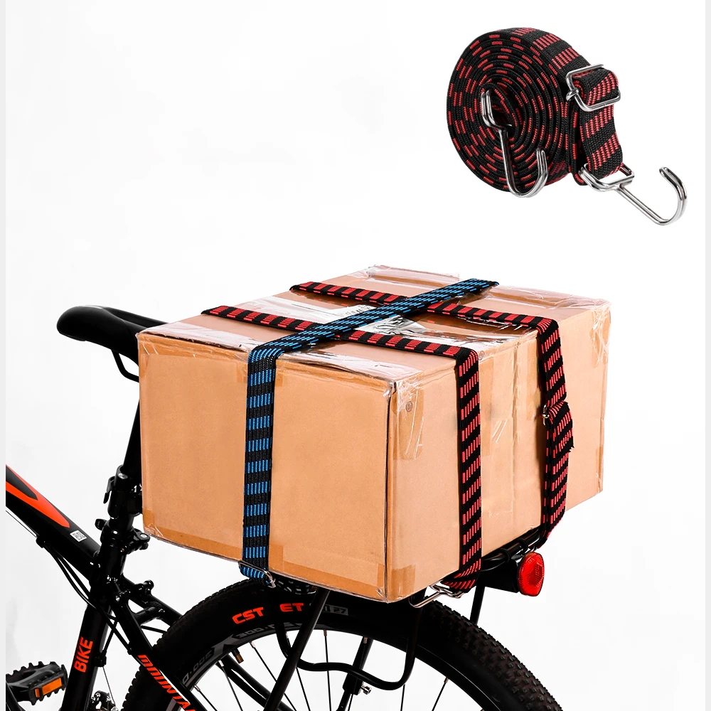 

Road bike adjustable stretchy luggage rack straps wholesale OEM/ODM bicycle straps