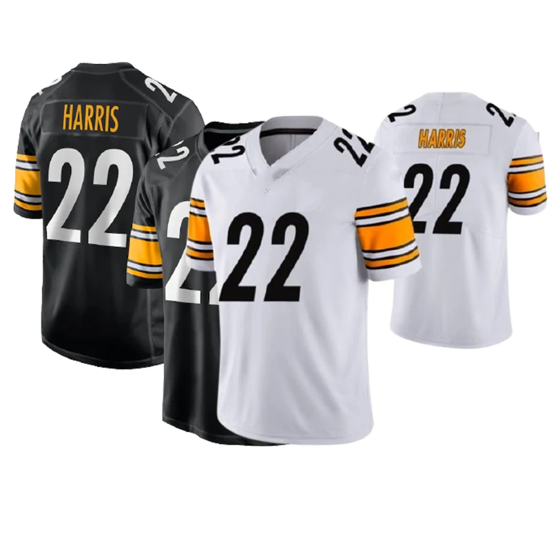 

Pittsburgh Najee Harris 22 NF l American Football Jersey Top Quality Steeler Shirts Black Clothing Wear Cheap Wholesale