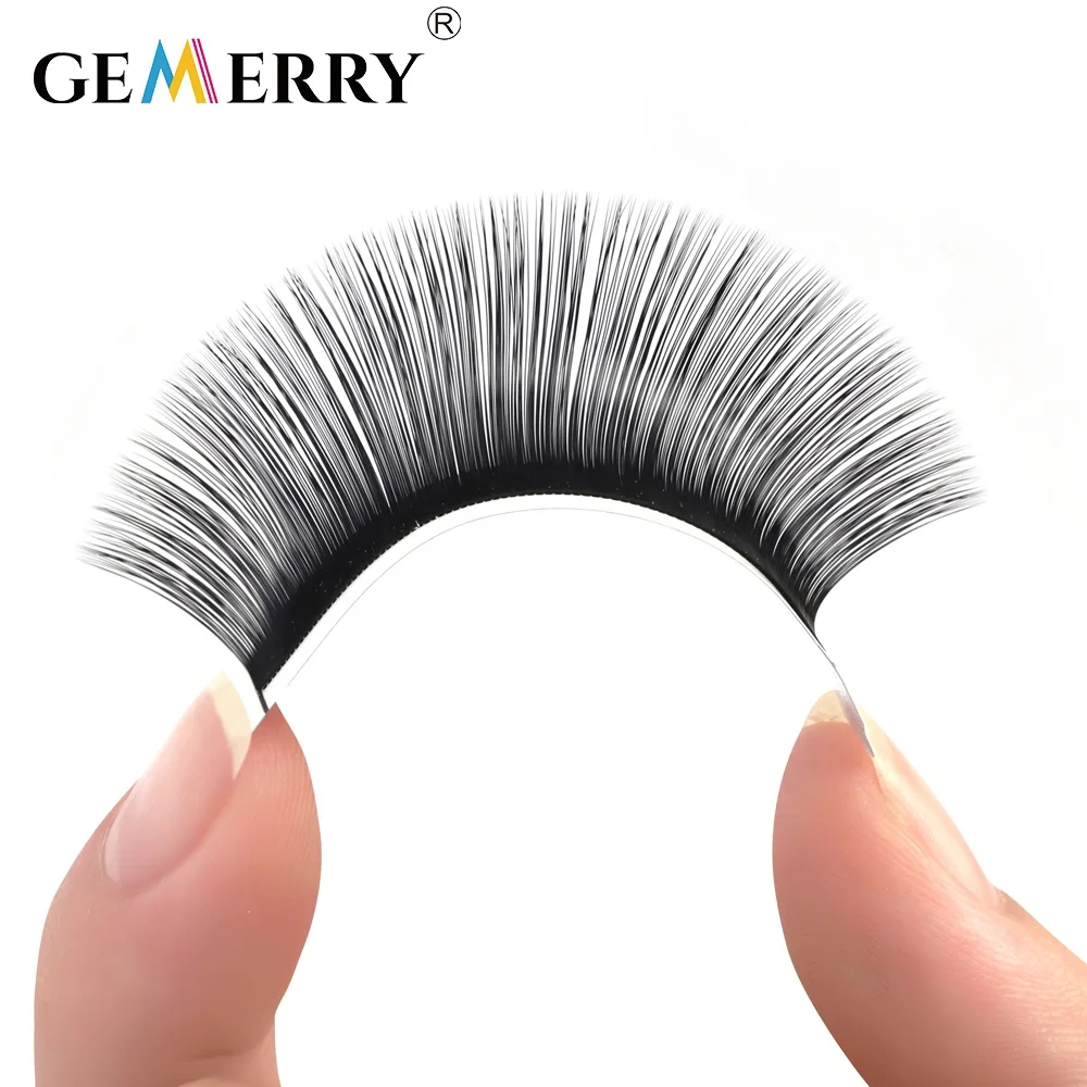 

Wholesale High Quality Lash Extention Silk Private Label Silk Eye Lashes Extention Custom Packaging Pbt Eyelash Extention