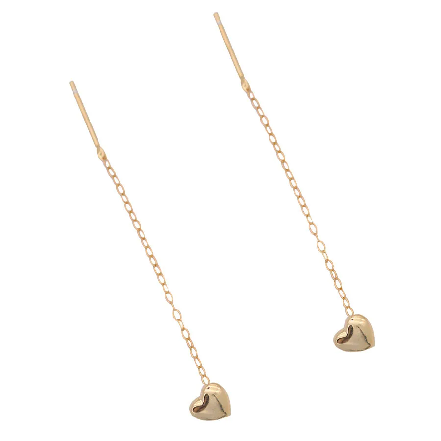 

Women Long Tassel Dangle Earrings 100% Real S925 Sterling Silver Drop Threader Earrings Jewelry Amazon Dropship