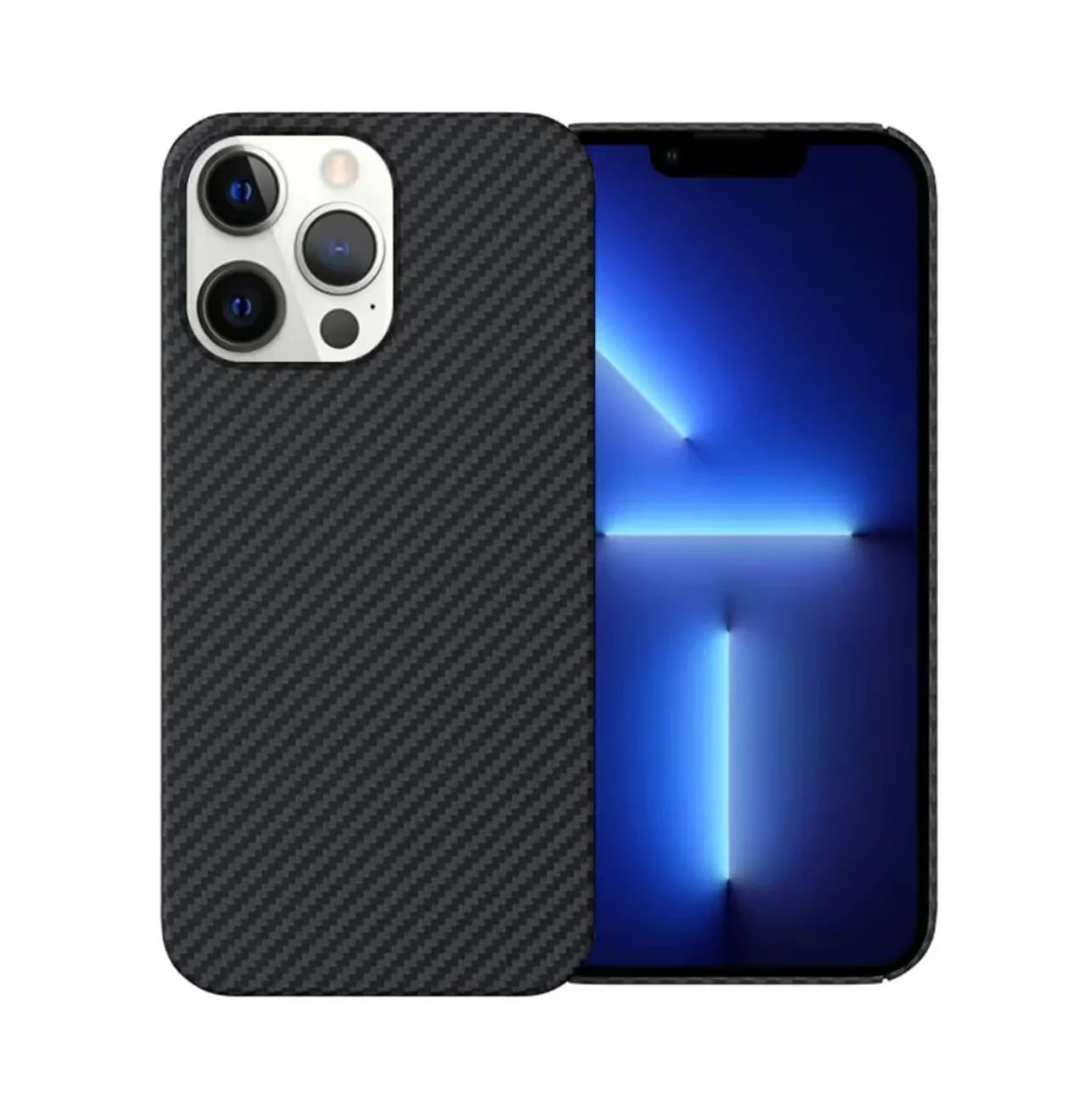 Real Carbon Fiber phone case For iphone 15 14 13 12 pro max Fashion Aramid Fiber iphone Cover