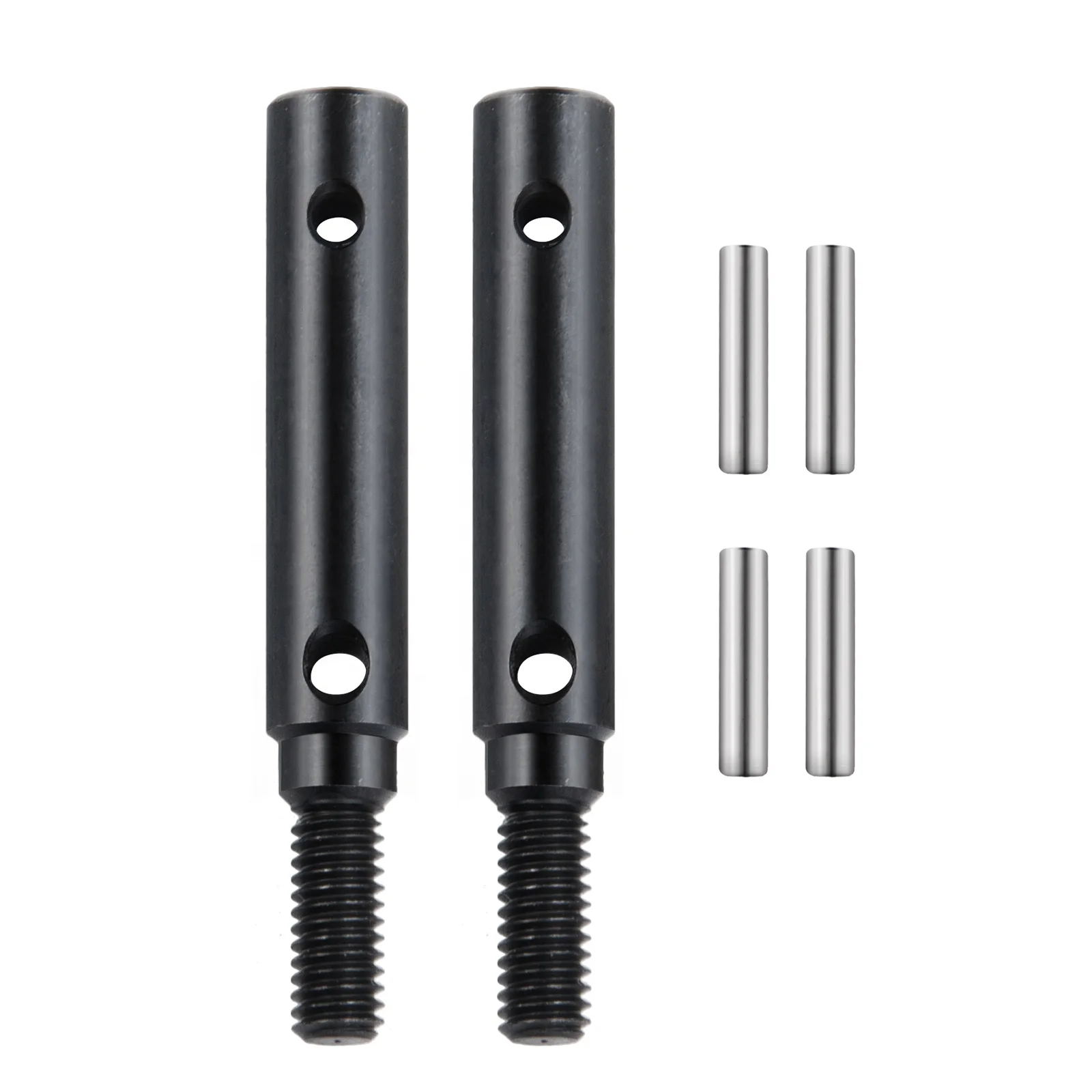 

1/2Pairs Metal Front Rear Portal Stub Axle Drive Gear Shaft for TRX-4 1/10 RC Crawler Car Upgrade Parts Accessories