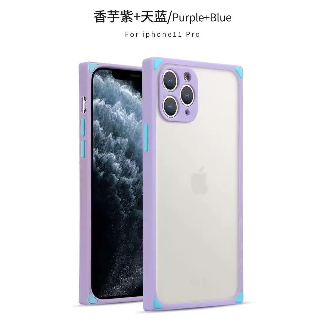 

good smooth touch surface Matte Frosted Pc and Tpu Protect phone case cover for Iphone 11 pro