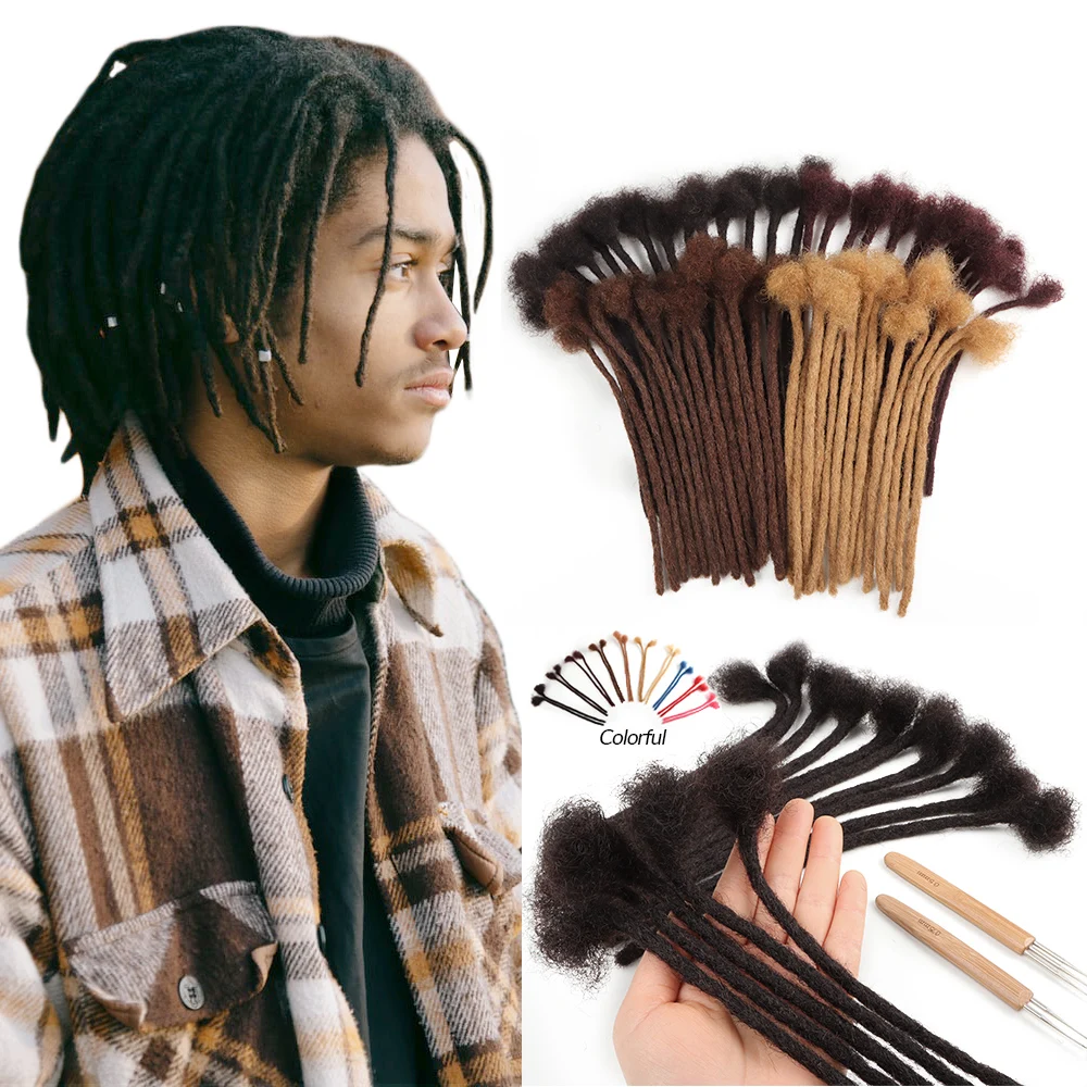 

Vast high quality nice price human hair extension dreadlock