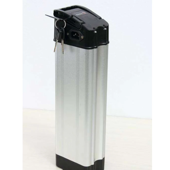 

48v 10ah battery for electric bike with 2A charger 48V ebike battery silver fish battery 48v 10ah