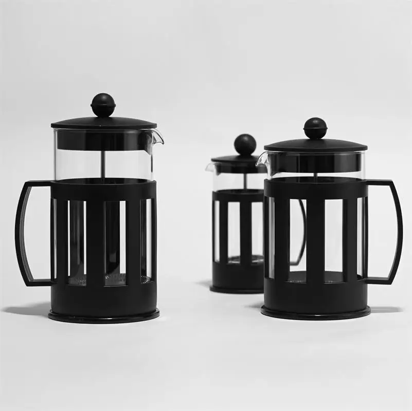 

350ml Black New PP High Borosilicate Glass French Press Coffee Maker