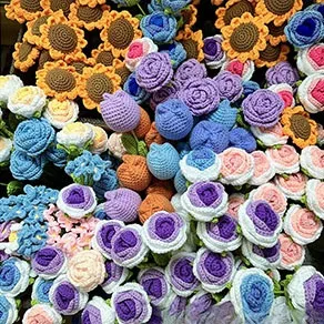 Crochet Finished Flower 