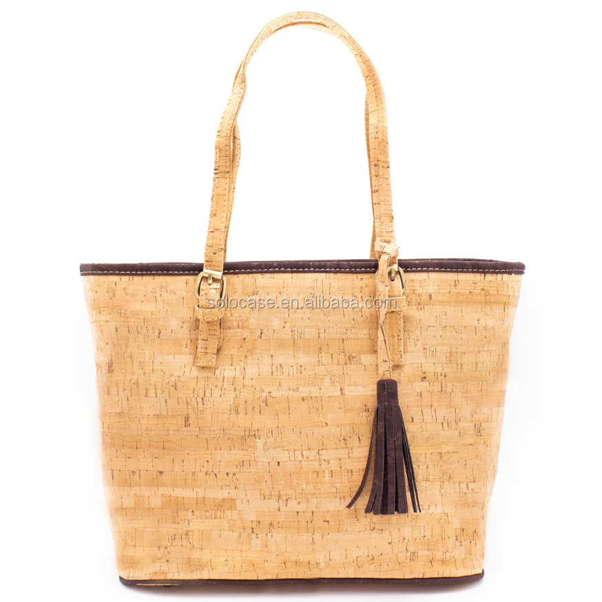 Women's Vegan Cork Tote Bag