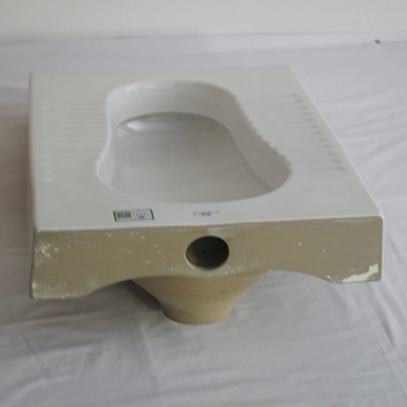 
Hotel White High temperature Glazed Ceramics Squat Pan Toilet Bathroom Accessories 