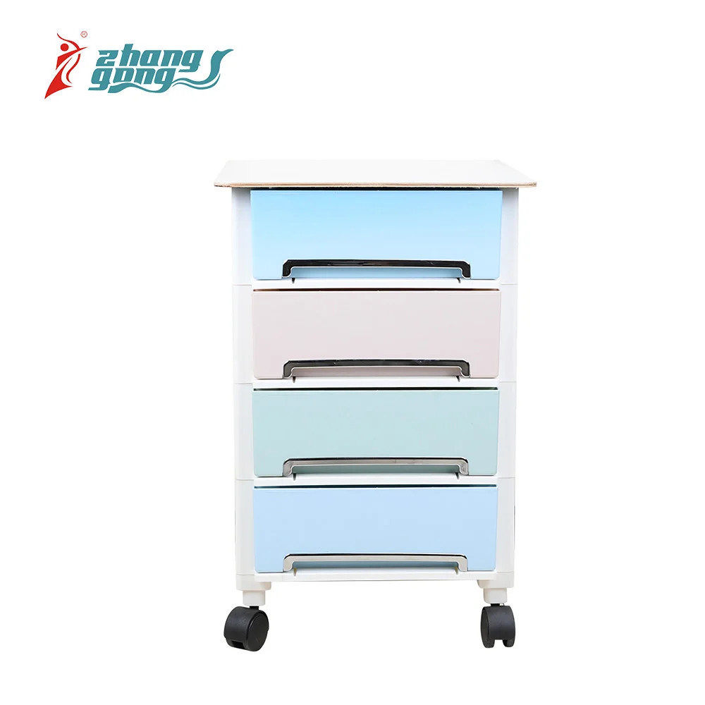 
Home multifunctional mobile plastic storage drawer cabinet 