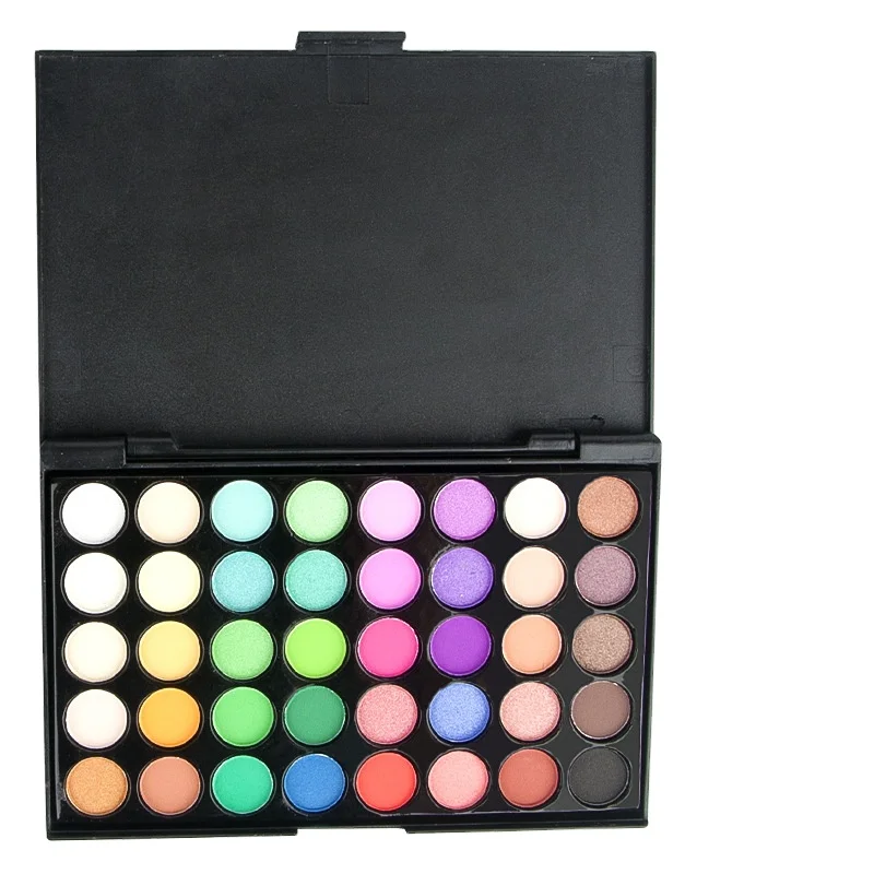 

Beauty Makeup 40 colors Eyeshadow Palette Make Up Palette Shimmer Pigmented Eye Shadow