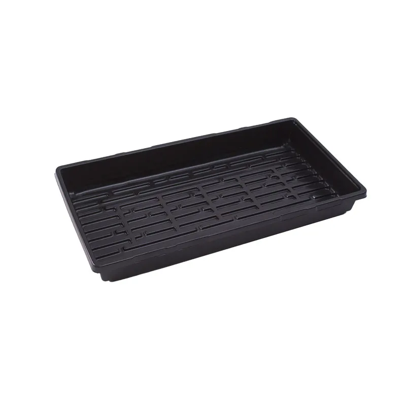 

Oem Odm Manufacturers Flower Nursery Planting Thermoforming Molded Flat Vacuum Forming Plastic Fodder Hydroponic Trays, Black or white