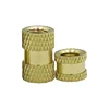 China Manufacturer Cnc Lathe Custom Round Durable M6 Brass Insert Nut For Machinery
