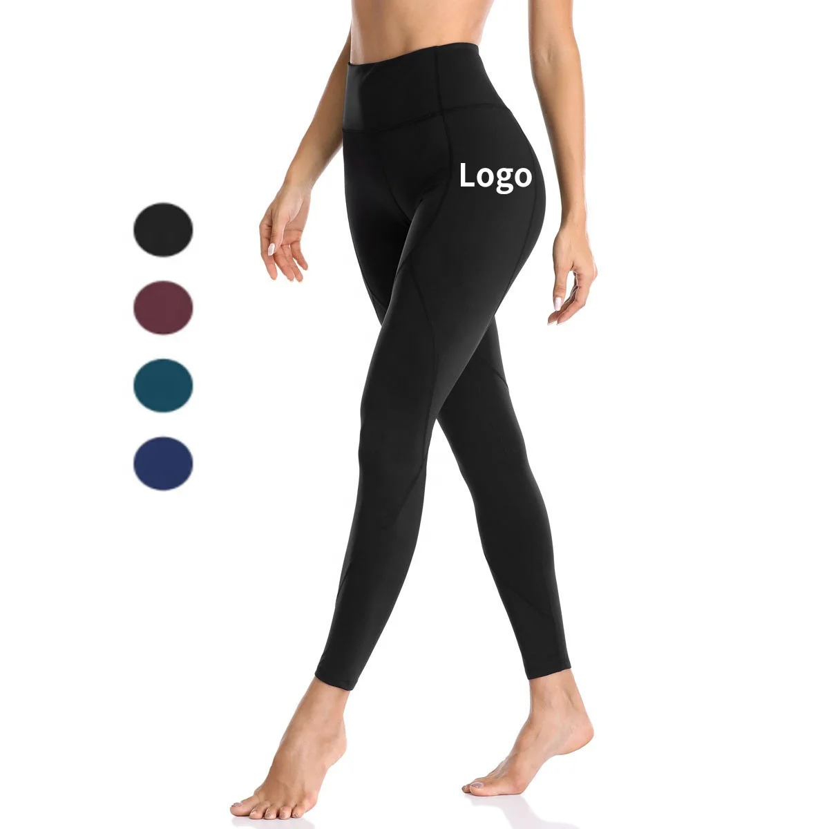 

Black Color Custom Fitness Sport Leggings High Waist Lulu Lemon Yoga Pants