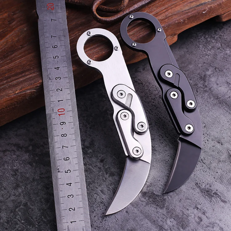 karambit 变形刀户外爪刀折叠刀
