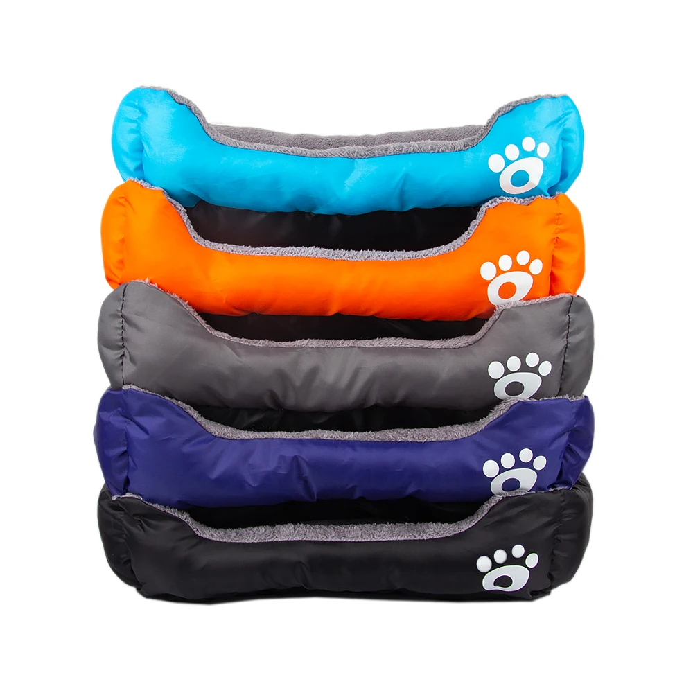 

Dropshipping All Weather Season Dual Use Multi-Perpose Pet Bed Luxury Double Sided Plush Soft Dog Bed Nest Cushion Wholesale, 5 colors / customized