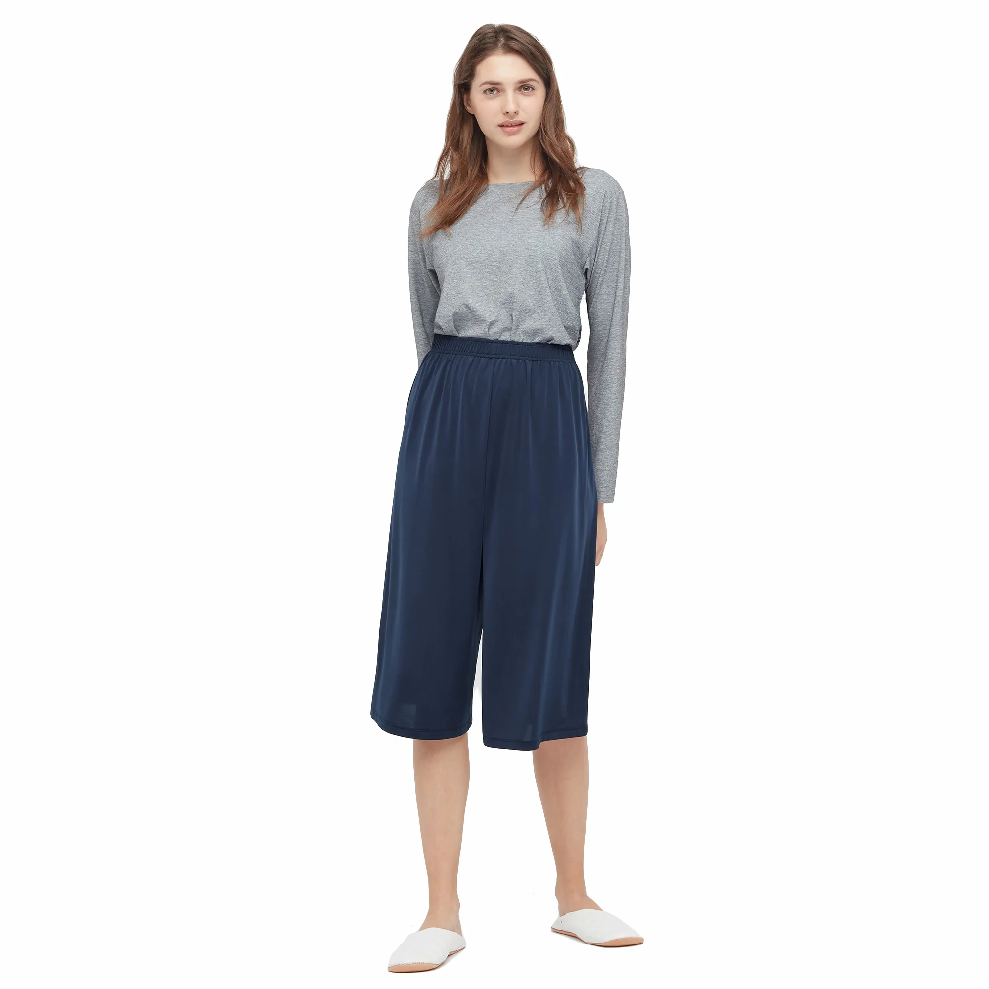 

Hot Selling Women Loose Cut And Cool Touch Relaxed Summer Shorts