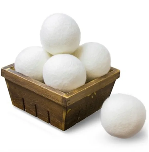 

2020 amazon bestseller 6 pack xl eco friendly organic merino wool dryer balls 6 cm organic laundry wool dryer balls, Custom color