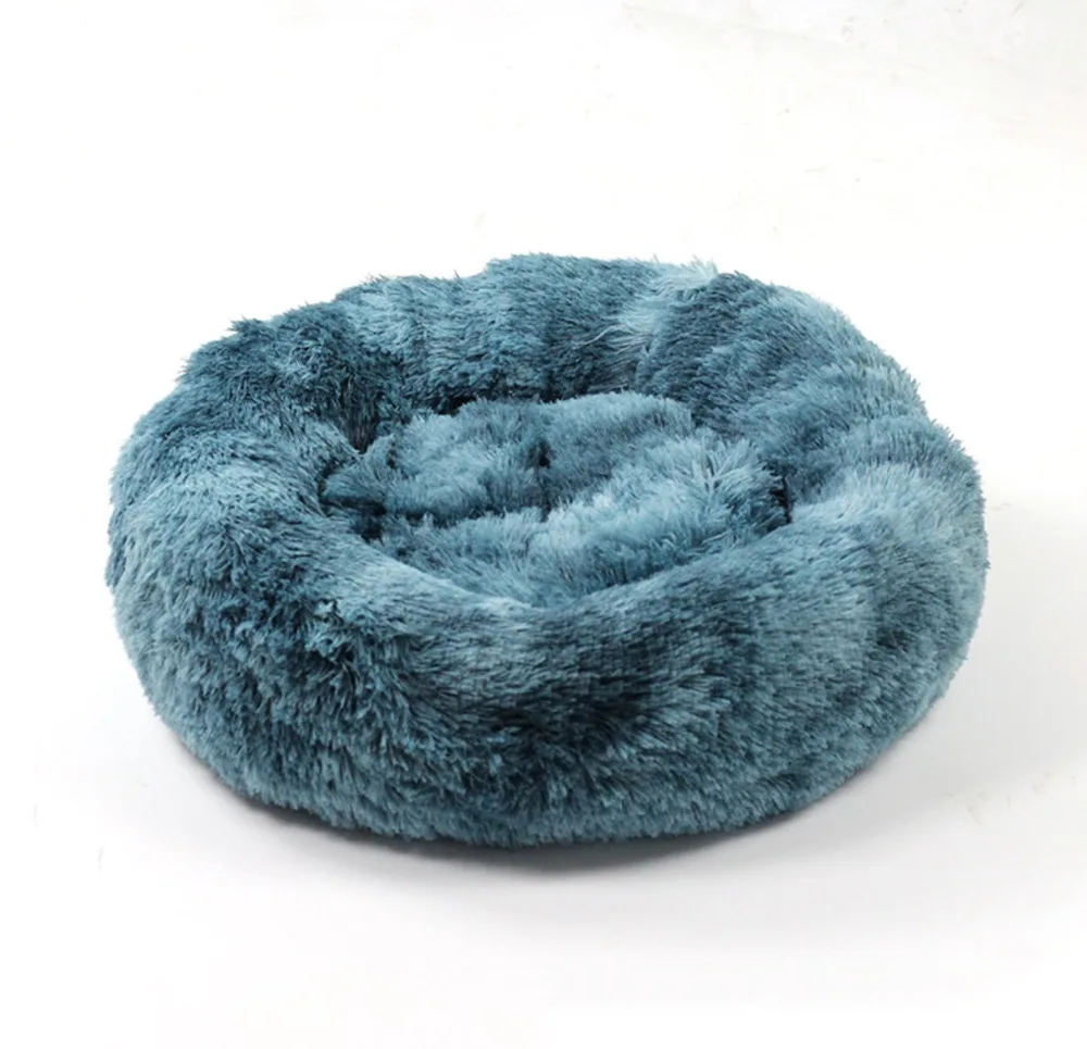 

Wholesale Washable Soft Seven Size Cats And Dogs Bed Donuts with Multicolor