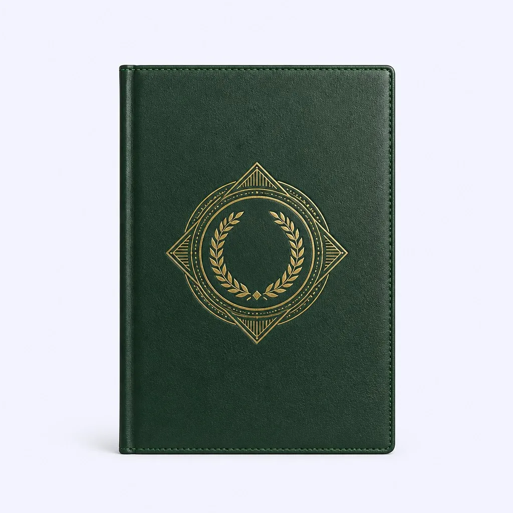 Corporate Milestone Notebook - Forest Green Edition