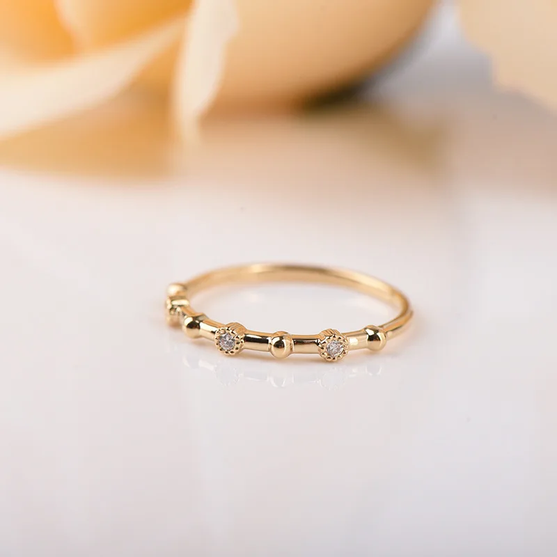 

18k Yellow Gold Bamboo Ring Gold Jewelry wedding ring