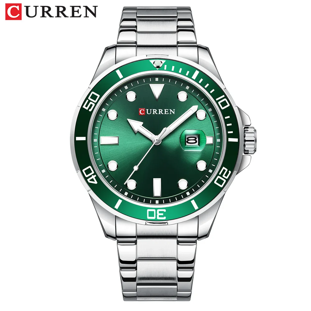 

CURREN 8314 Top Brand Luxury Watch Fashion Leather Quartz Men Watches Casual Date Business Male Wristwatches Clock Montre Homme