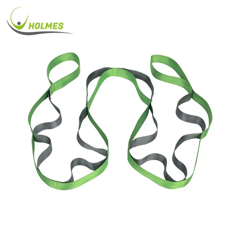 

Hot selling product gym accessories well-made yoga stretch belt, Customized color