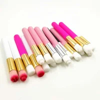 

3colors Pink/white/rose pink Lash Cleansing Brush wooden Lash shampoo Brush Lash Foam Cleanser Eyelash Extension Tools