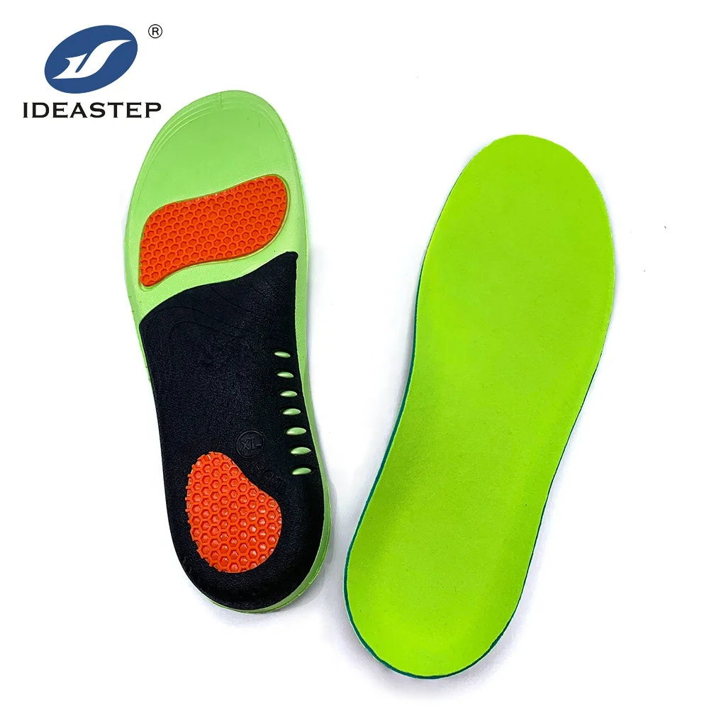 

Ideastep High Elastic Enhanced Comfort With Triple Layers Cushioning Rigid Arch Support Flat Foot Orthopedic Insoles For Shoes